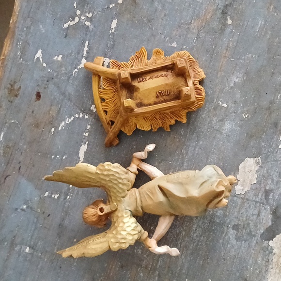 Fontanini Depose Italy 1983 5" set of 6 figurines nativity set Christmas - Picture 13 of 16